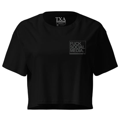 FUCK SOCIAL MEDIA (Crop Top)