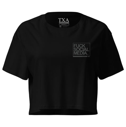 FUCK SOCIAL MEDIA (Crop Top)